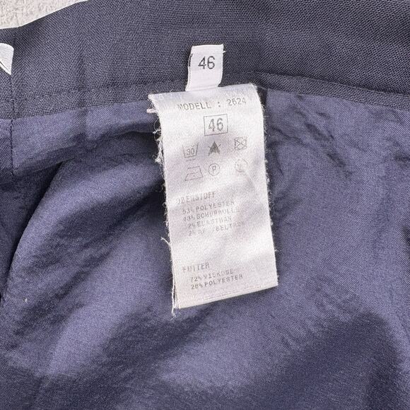 VTG Lufthansa X Strenesse Flight Attendant Uniform pencil Skirt Womens 12 Black - Picture 4 of 13